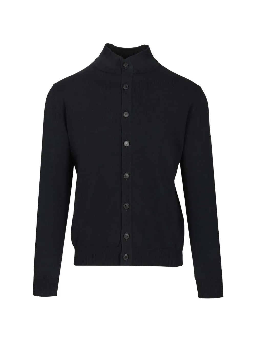 Al Duca D’Aosta 1902 high-neck button-up cardigan - Blu