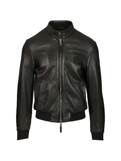 Al Duca D’Aosta 1902  double-slider zip biker jacket