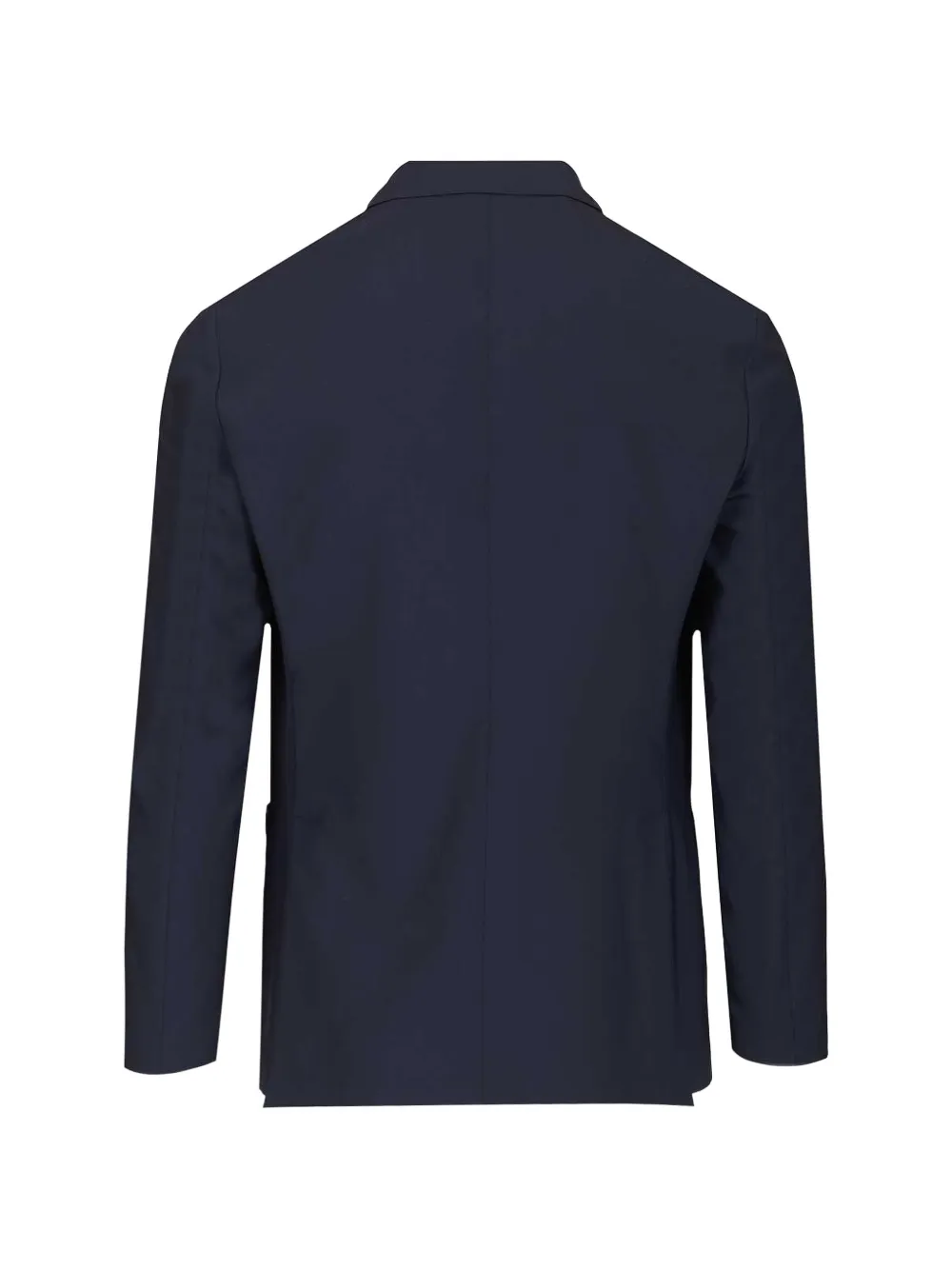 Al Duca D Aosta 1902 Wollen blazer met enkele rij knopen Blauw