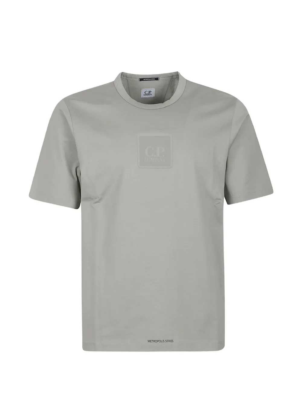 C.P. Company Metropolis logo-patch T-shirt - Grigio