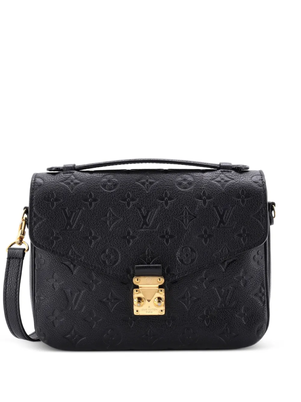 Louis Vuitton Pre-Owned Pochette Metis Monogram Empreinte Leather crossbody bag - Nero