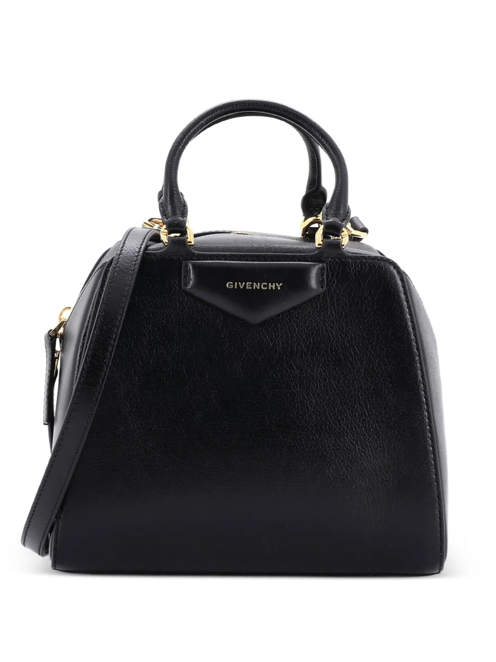 Givenchy Pre-Owned Antigona Cube Bag Leather Mini crossbody bag - Nero
