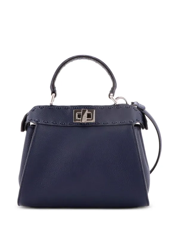 Fendi Pre-Owned セレリア ピーカブー アイシーユー レザー プチ