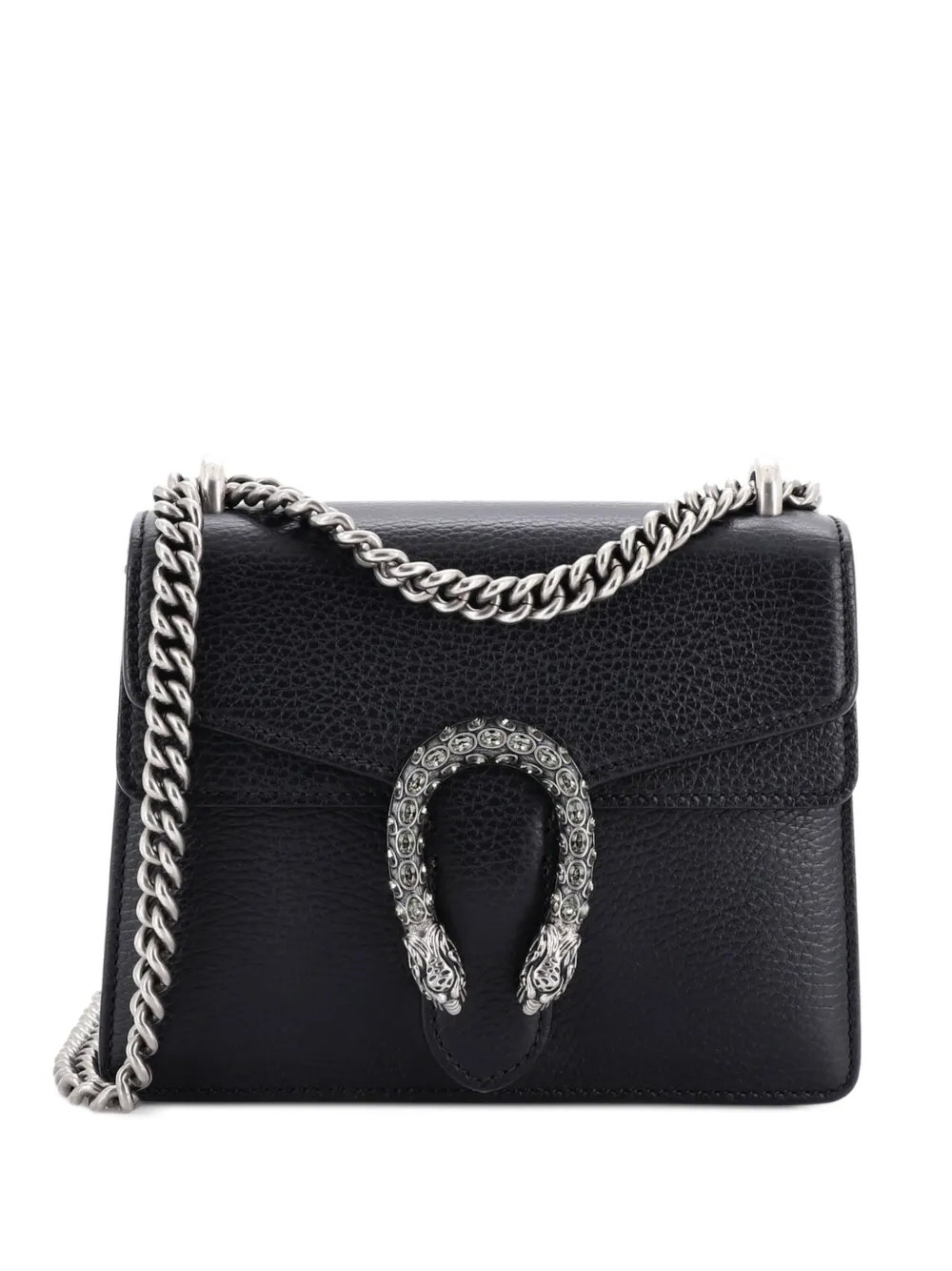 Gucci Pre-Owned Dionysus Bag Leather Mini crossbody bag - Nero