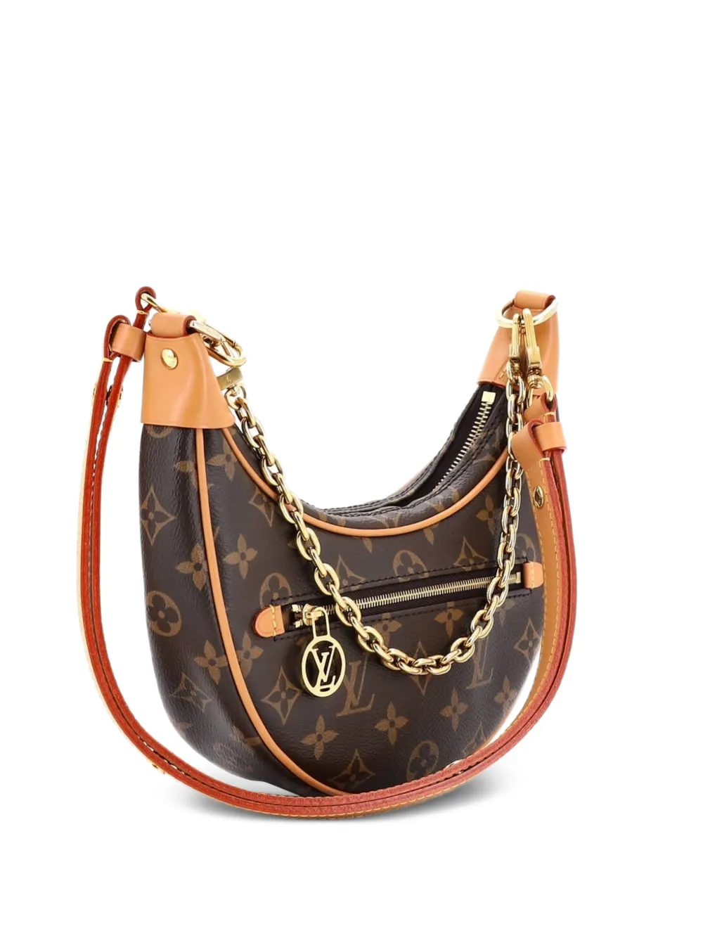 Louis Vuitton Pre-Owned Loop Handbag Monogram Canvas hobo bag - Marrone