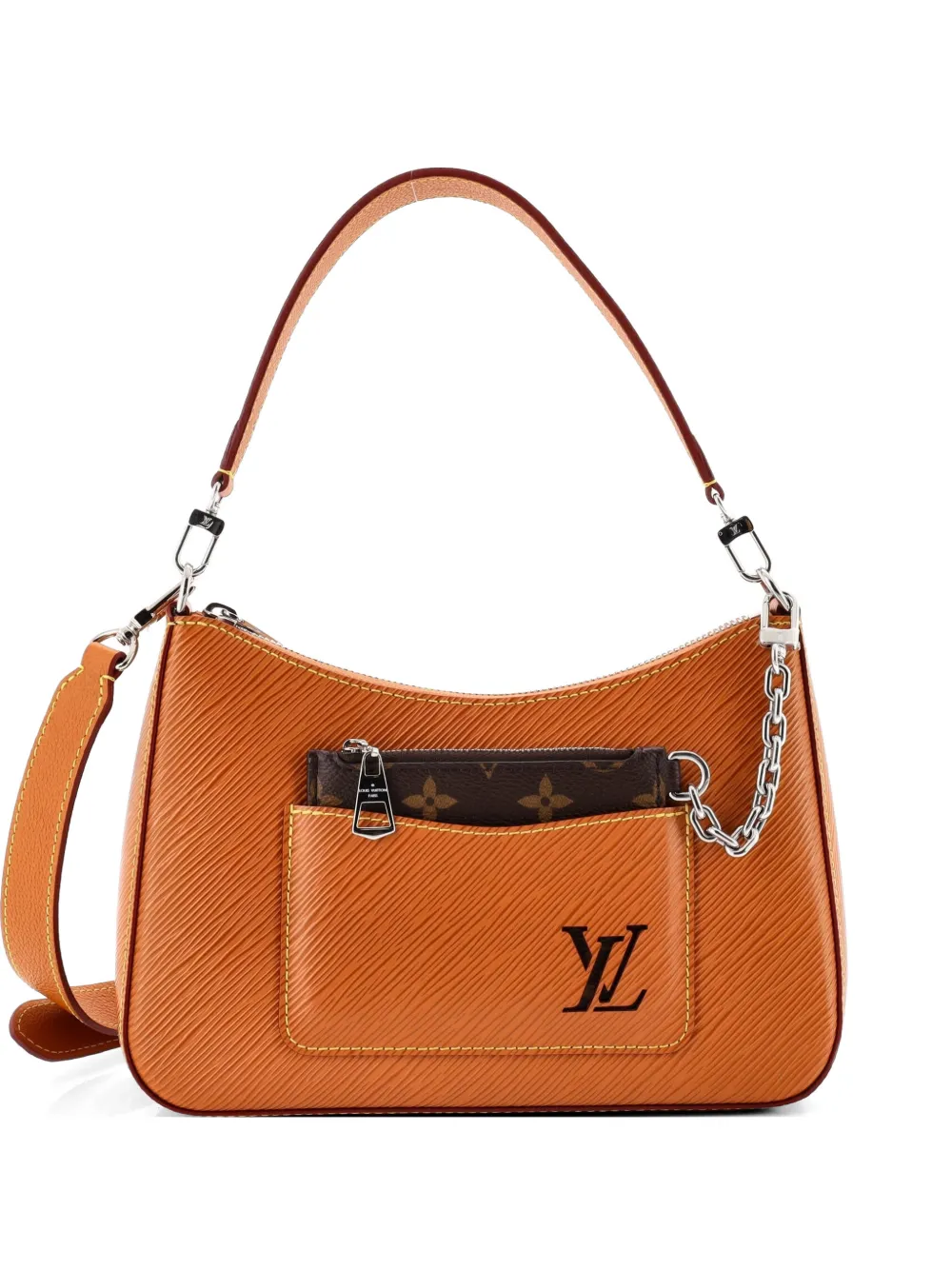 Louis Vuitton Pre-Owned Marelle Handbag Epi Leather hobo bag - Braun