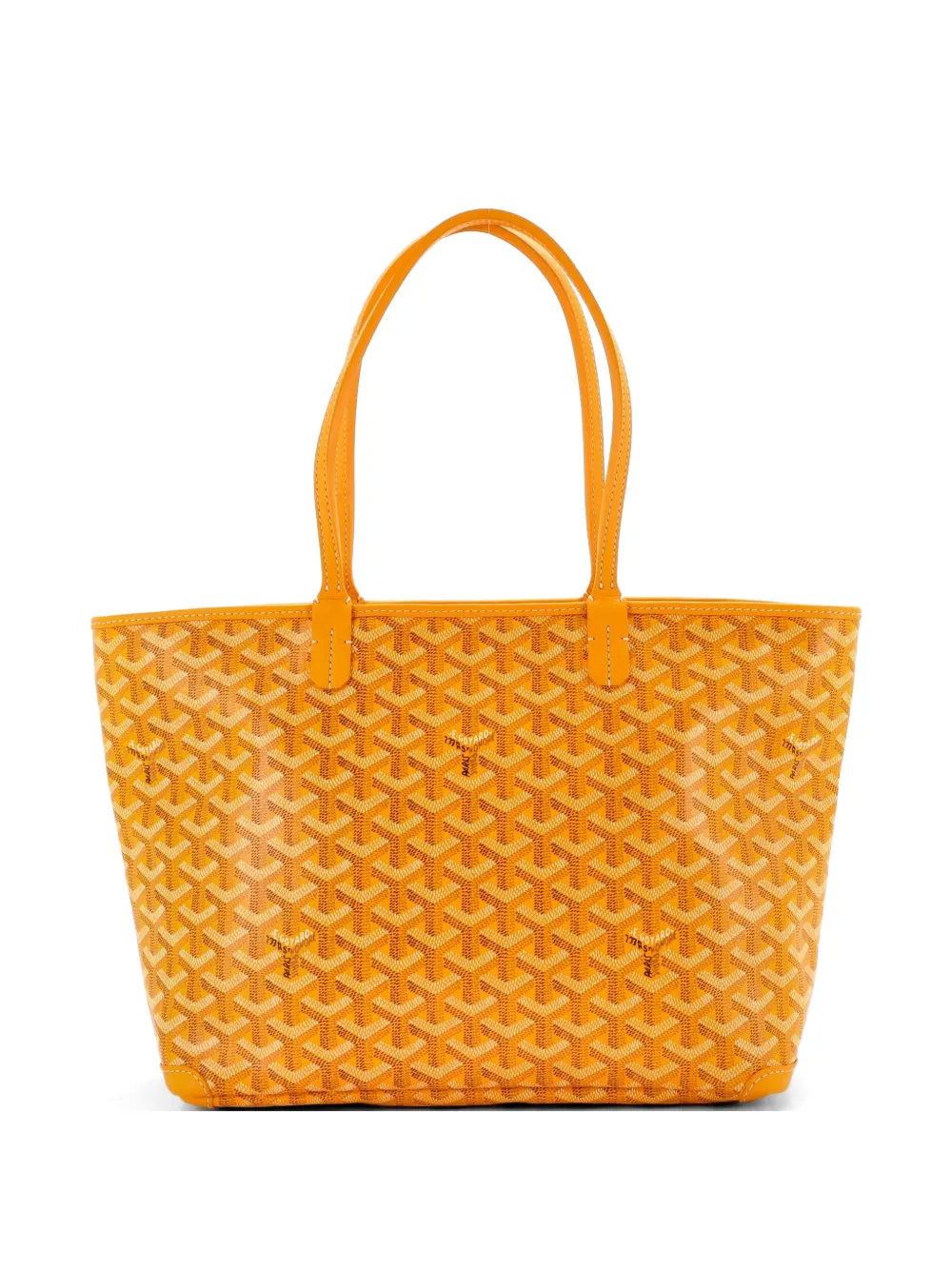 Goyard Pre-Owned Artois Coated Canvas PM tote bag - Giallo