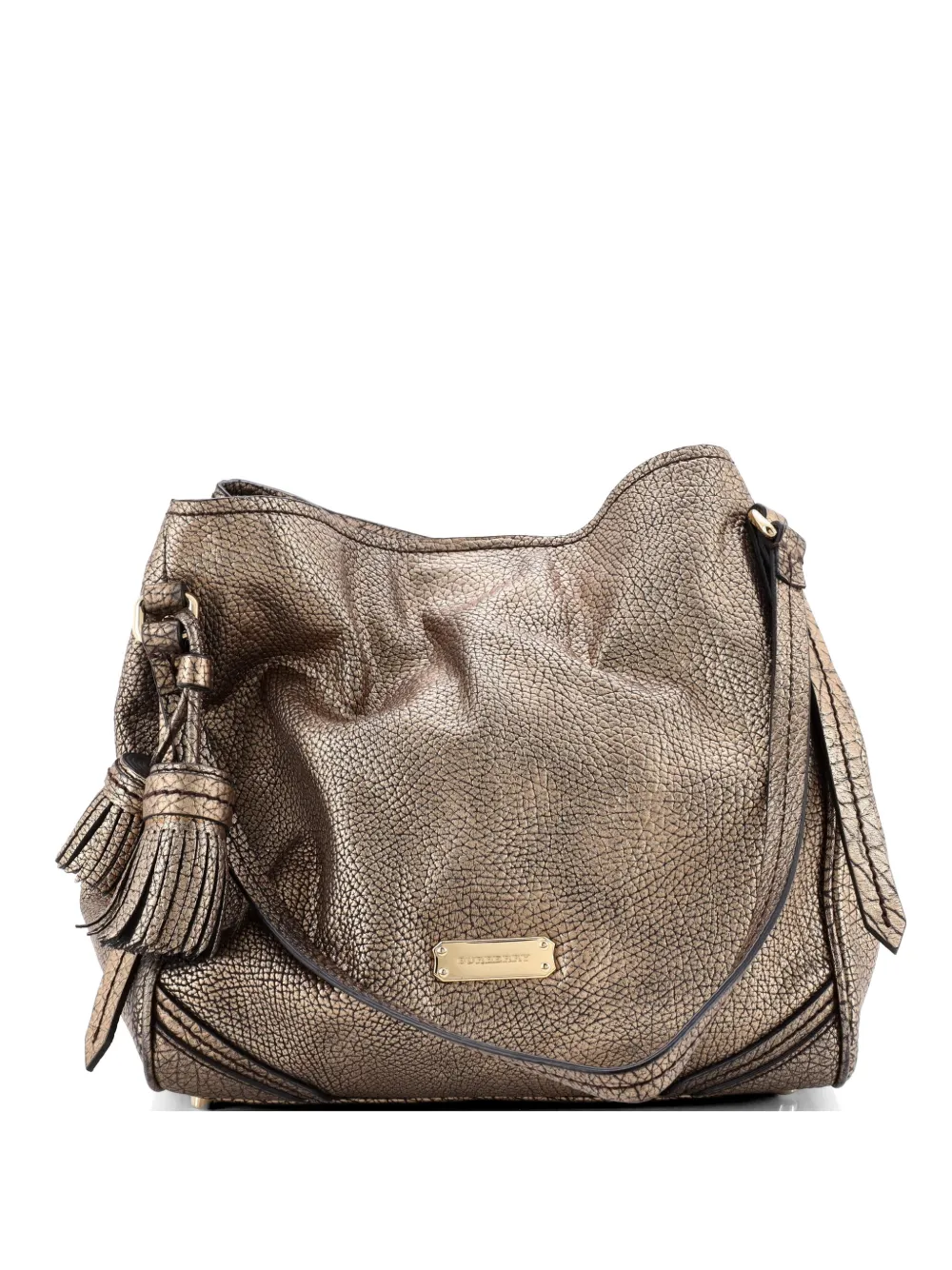 Burberry Pre-Owned Canterbury Leather Small tote bag - Gold
