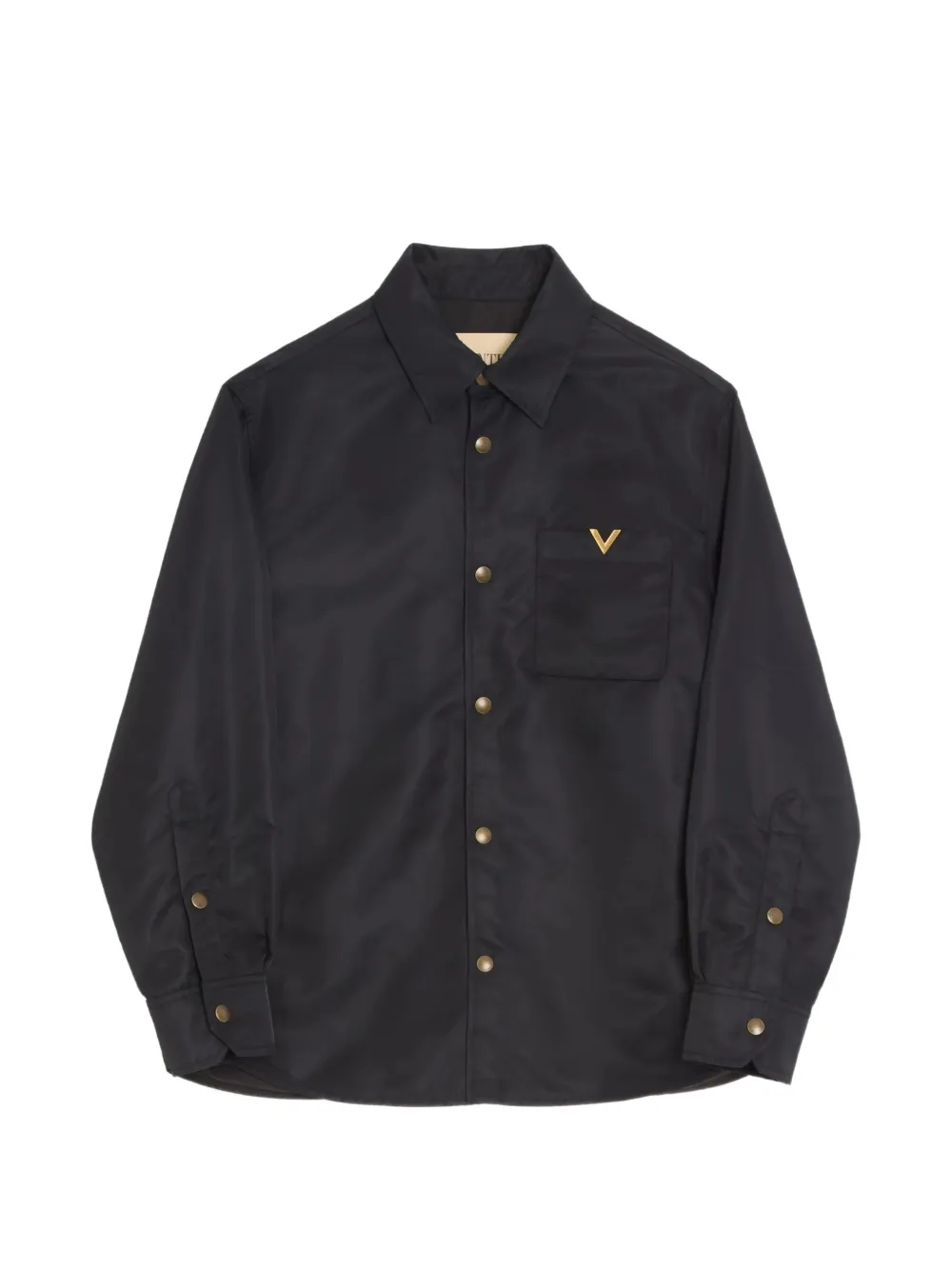 Valentino Garavani VLogo plaque jacket - Schwarz