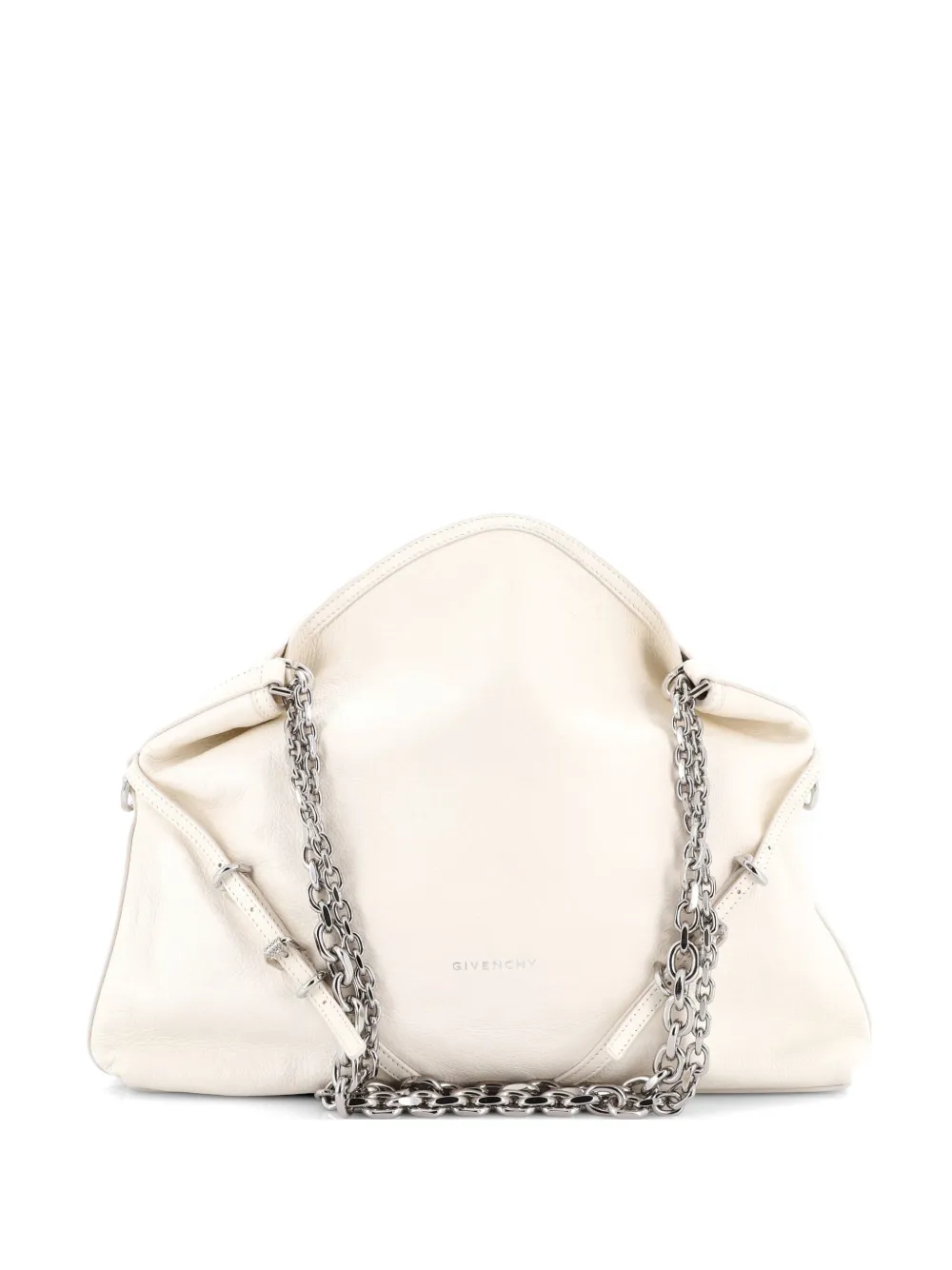 Givenchy Pre-Owned Voyou Chain Leather Medium shoulder bag - Toni neutri