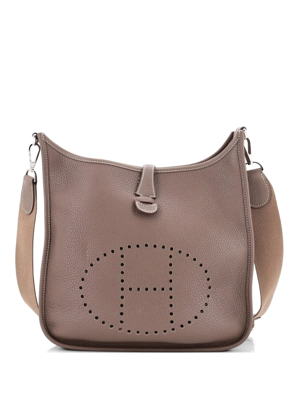 Hermès Pre-Owned Evelyne Bag Gen III Clemence PM crossbody bag - Grau