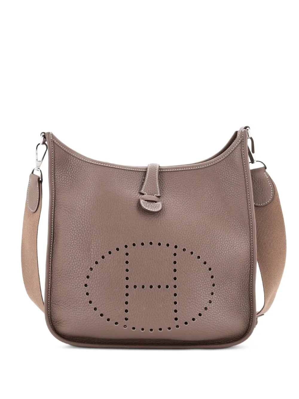 Hermès Pre-Owned Evelyne Bag Gen III Clemence PM crossbody bag - Grau