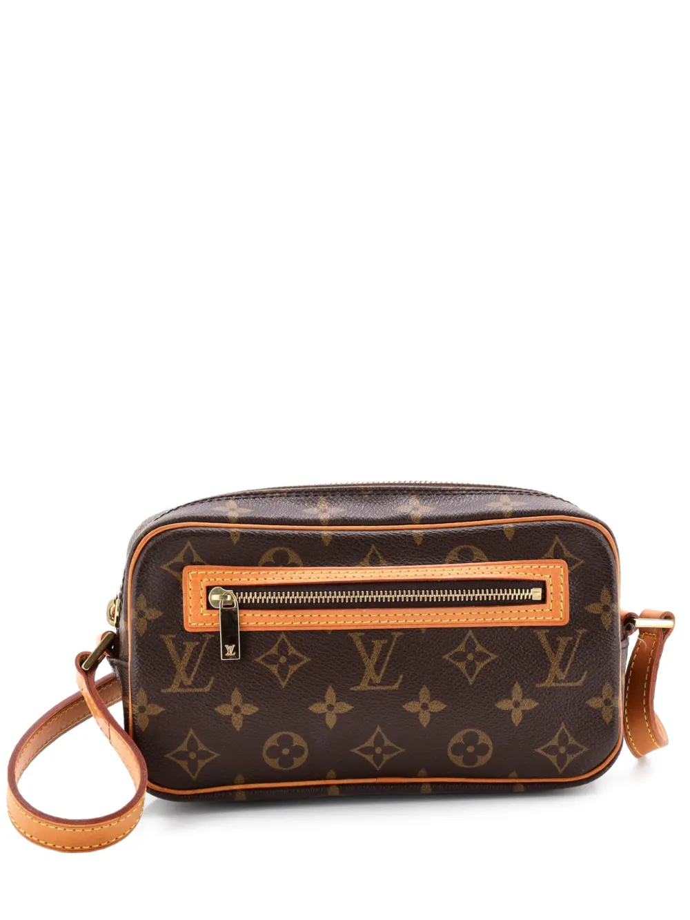 Louis Vuitton Pre-Owned Cite Pochette Monogram Canvas shoulder bag - Marrone