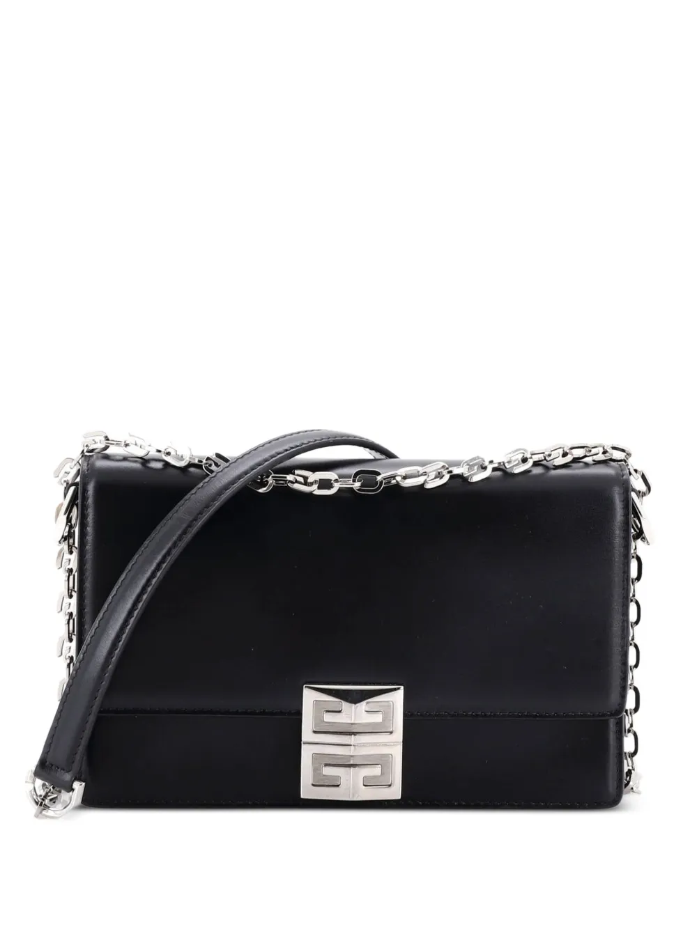 Givenchy Pre-Owned 4G Chain Leather Small crossbody bag - Nero