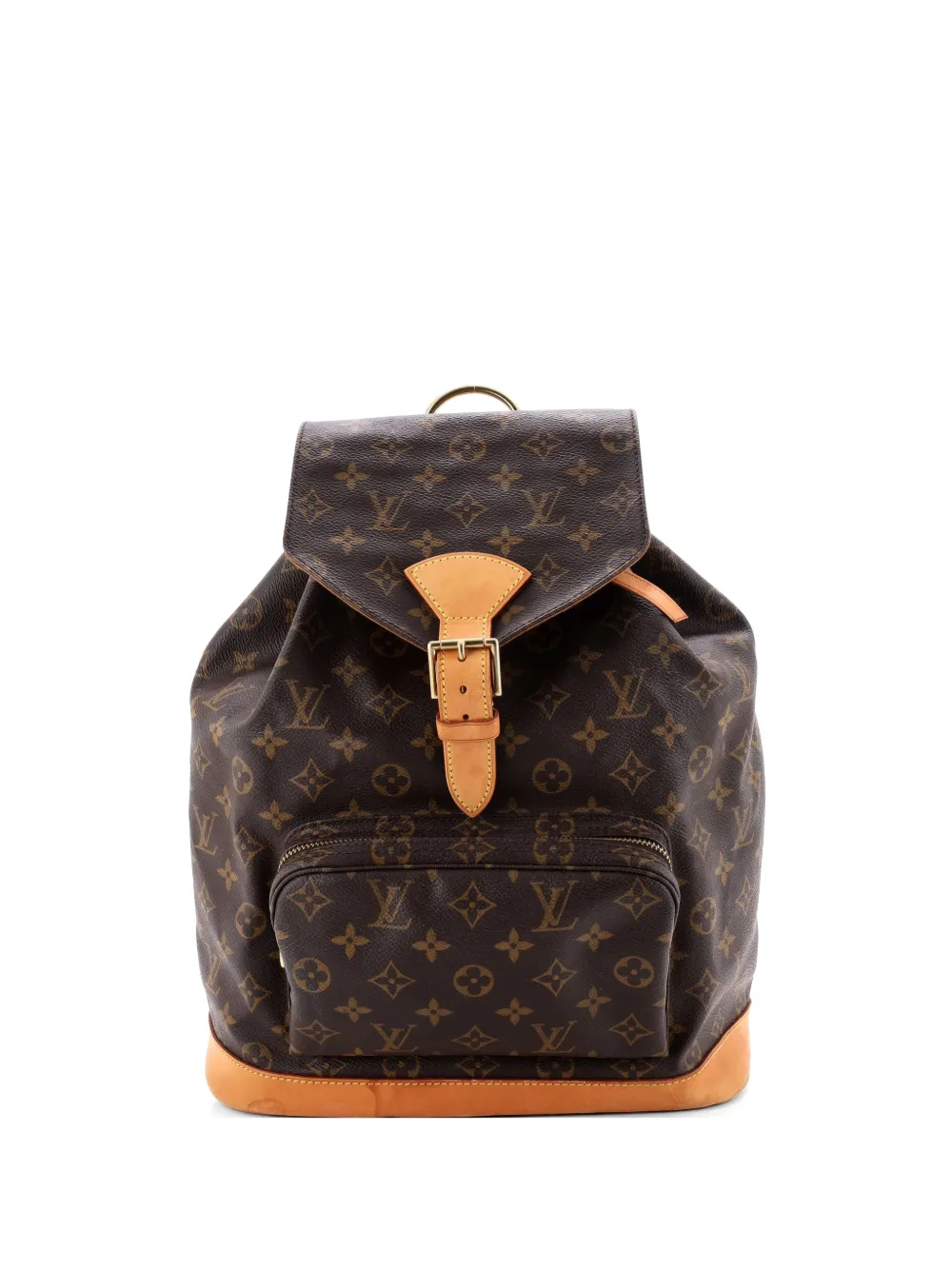 Louis Vuitton Pre-Owned Vintage Montsouris Monogram Canvas MM backpack - Braun