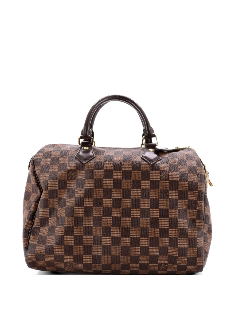 Louis Vuitton Pre-Owned Speedy Handbag Damier 30 satchel - Marrone