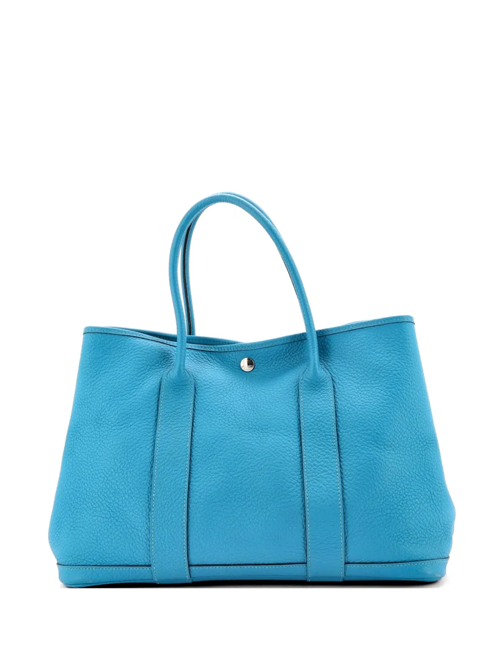 Hermès Pre-Owned Garden Party Leather 36 tote bag - Blu