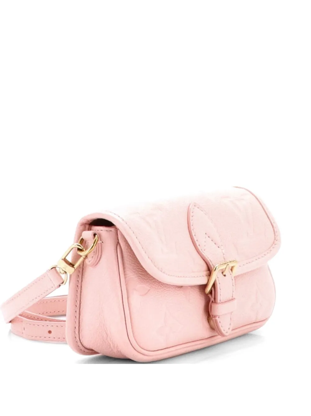 Louis Vuitton Pre-Owned Diane NM Handbag Monogram Empreinte Giant Nano shoulder bag - Pink