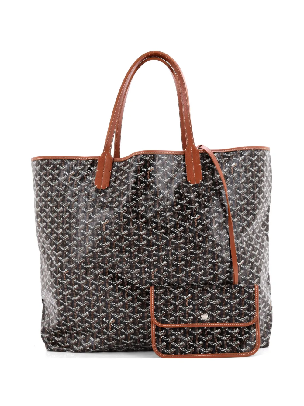 Goyard Pre-Owned Saint Louis Coated Canvas XXL tote bag - Marrone