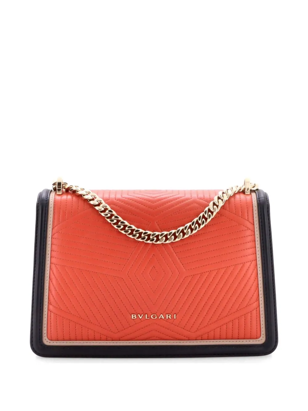  Bvlgari Pre-owned Borsa A Spalla Serpenti Forever Piccola In Pelle Matelassé Con Tracolla - Multicolore 