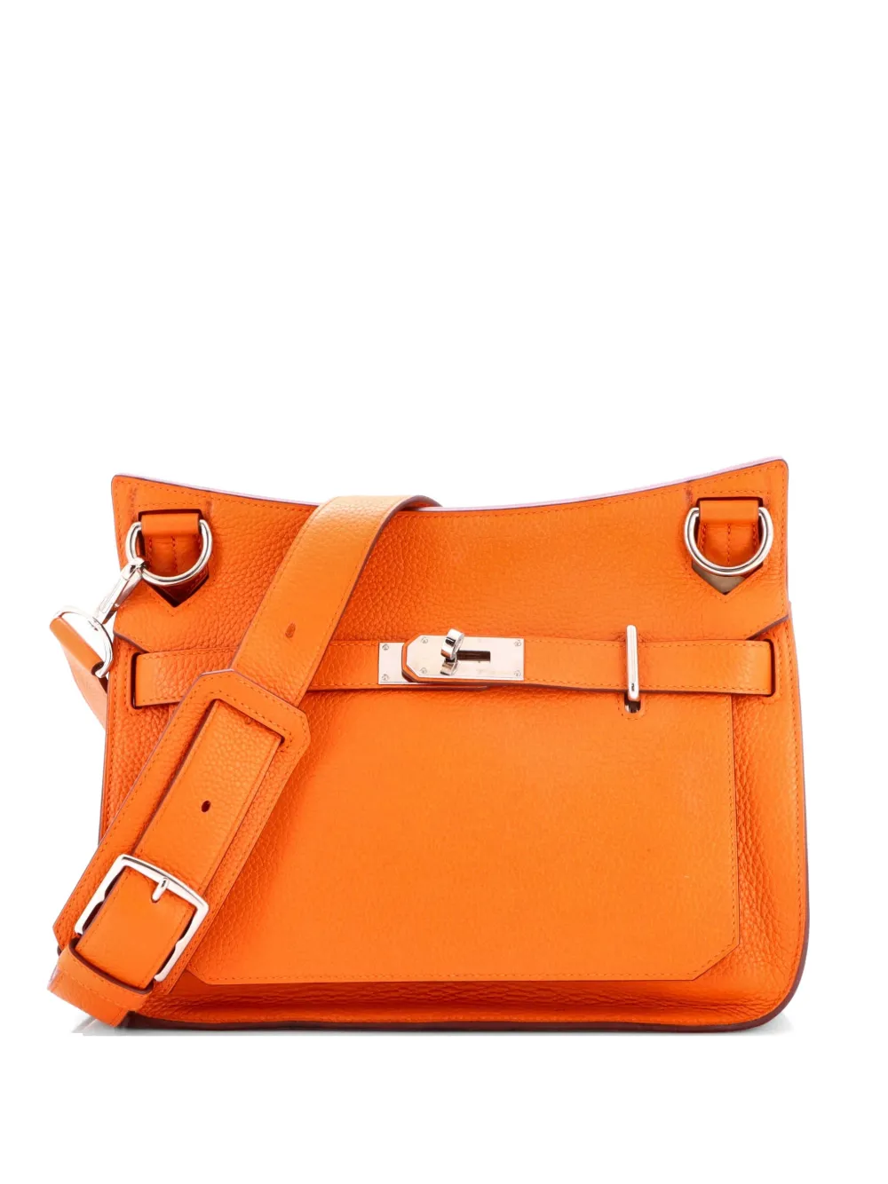 Hermès Pre-Owned Jypsiere Bag Clemence 31 crossbody bag - Arancione