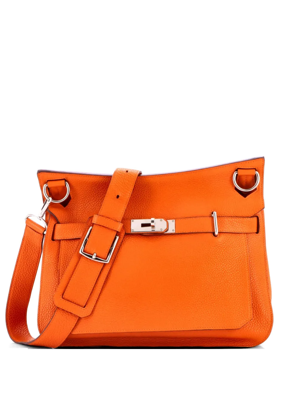 Hermès Pre-Owned Jypsiere Bag Clemence 34 crossbody bag - Orange