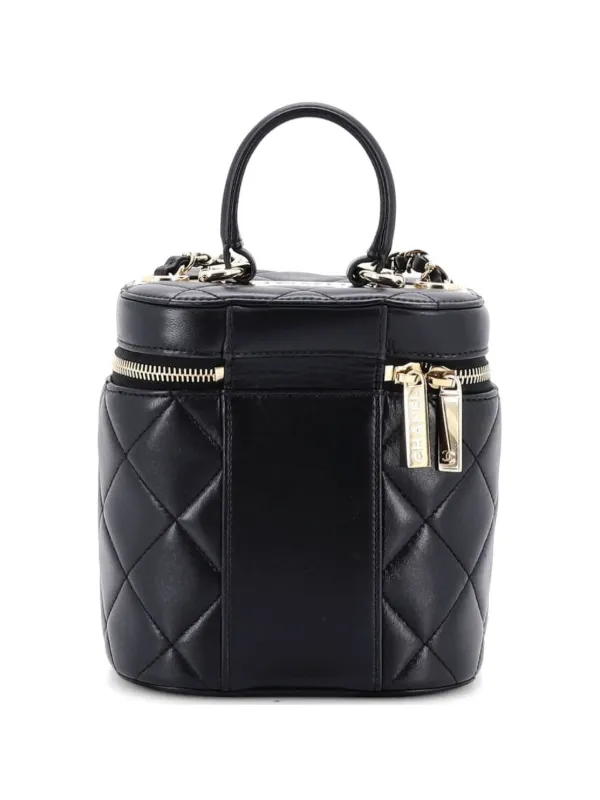 CHANEL Pre-Owned トレンディ ココマーク トップハンドル バニティ 