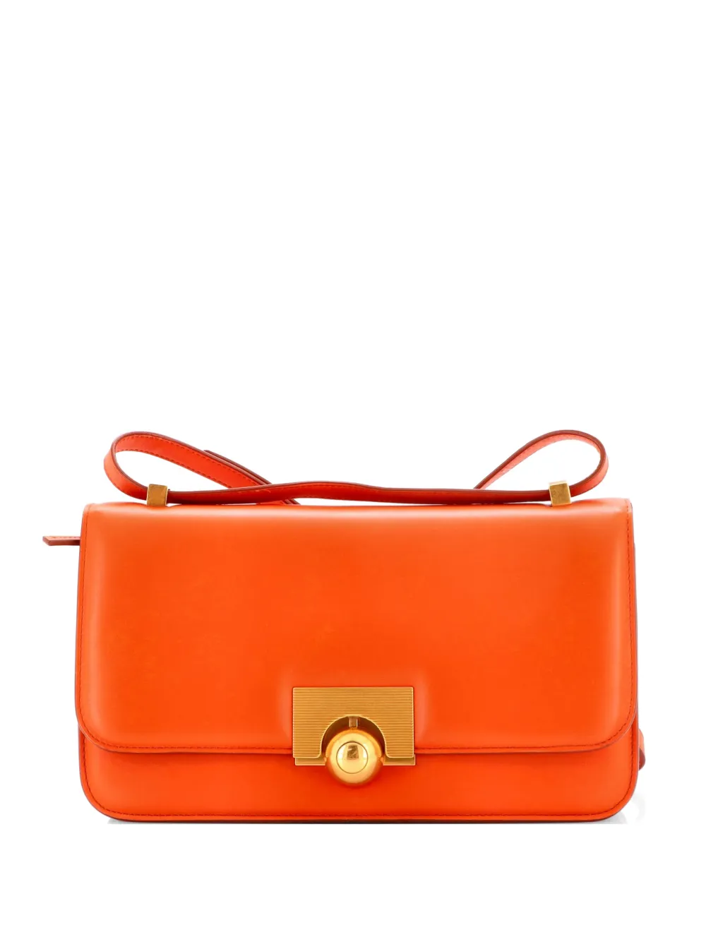 Bottega Veneta Pre-Owned BV Classic Bag Smooth Calfskin Medium shoulder bag - Orange