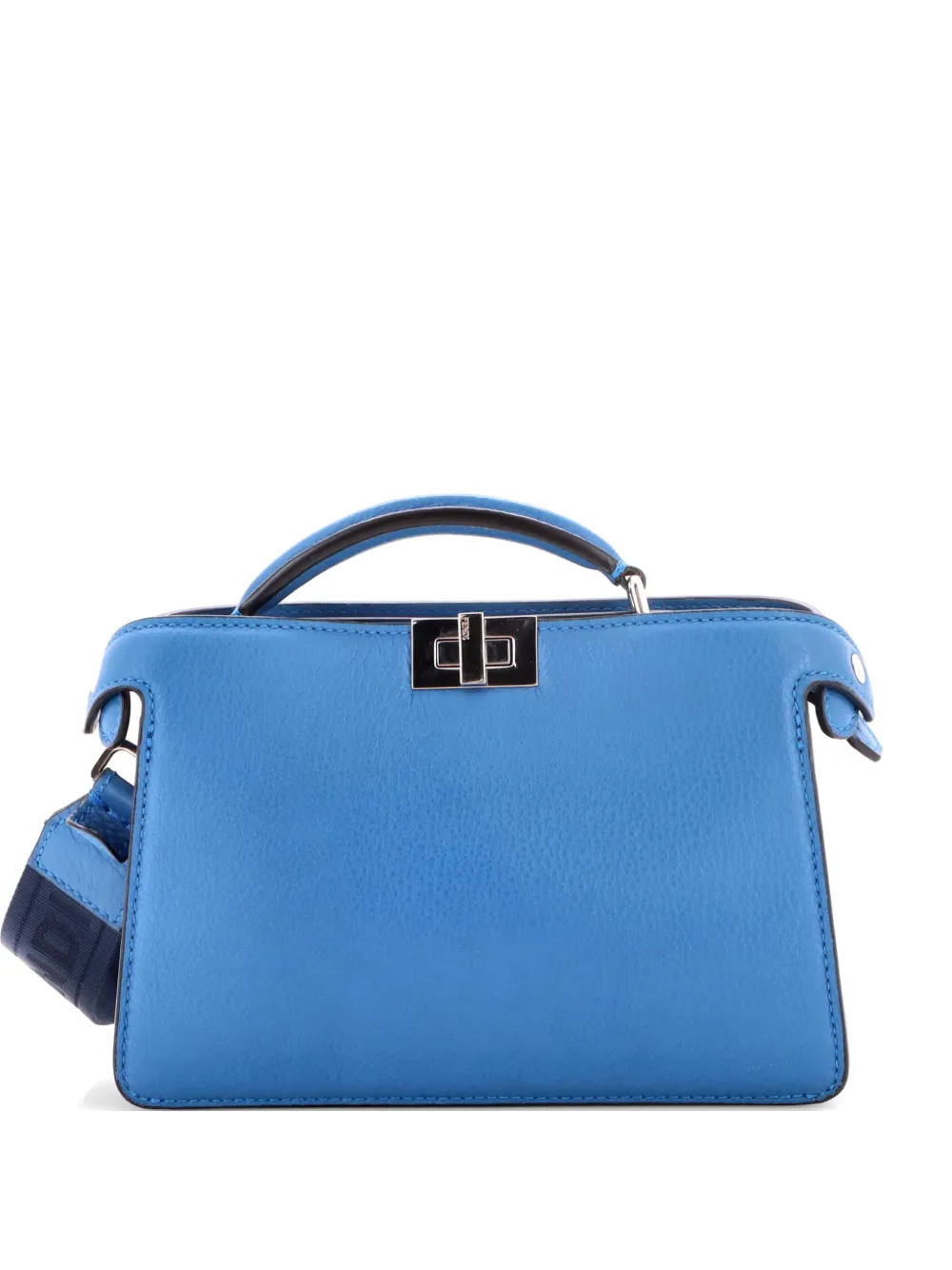 Fendi Pre-Owned Peekaboo ISeeU XCross Bag Leather shoulder bag - Blau