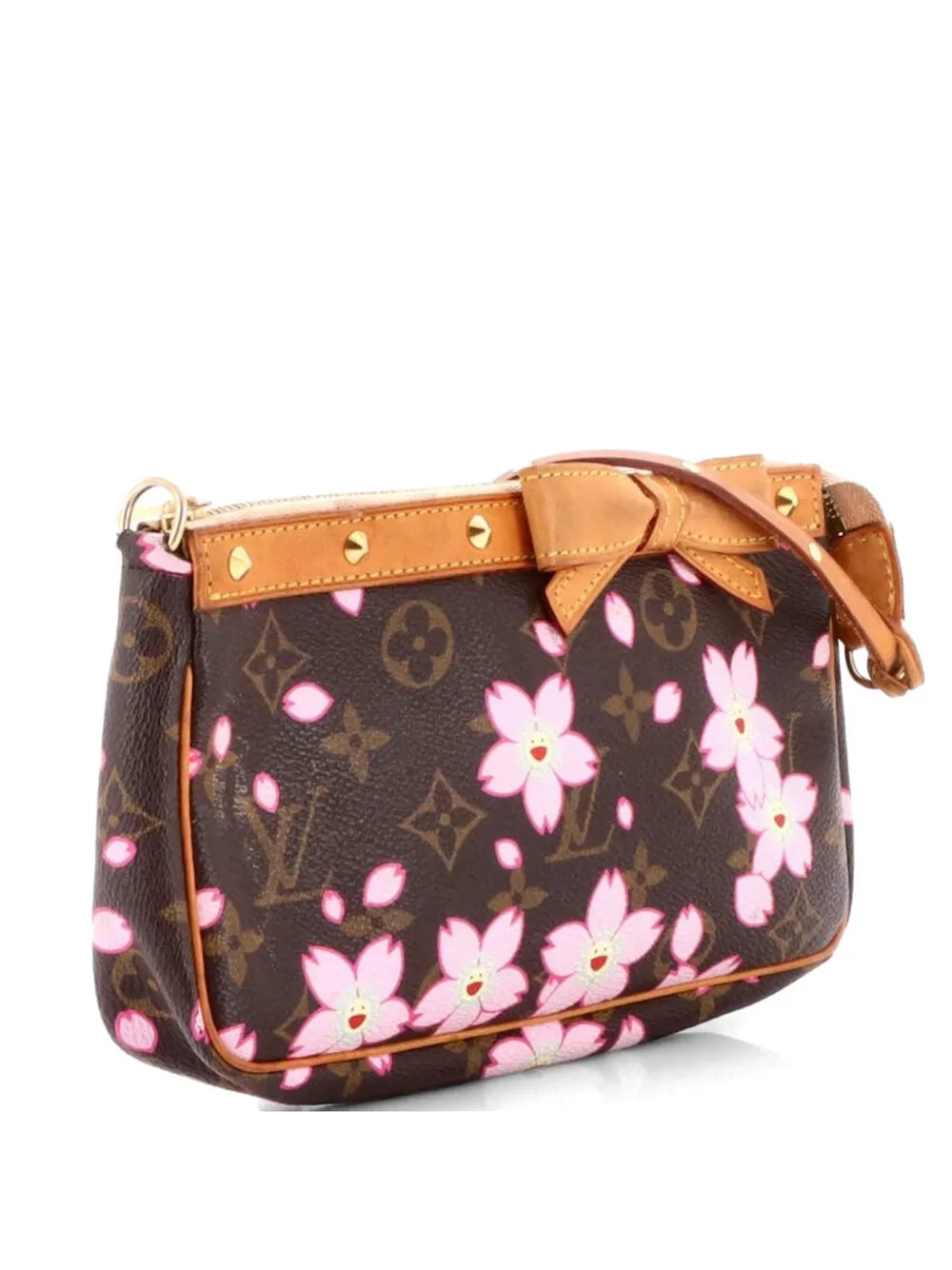 Louis Vuitton Pre-Owned Pochette Accessoires Limited Edition Cherry Blossom Monogram clutch bag - Marrone