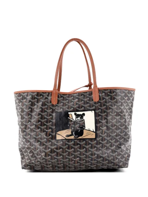 Goyard Pre-Owned Saint Louis Printed Coated Canvas PM tote bag