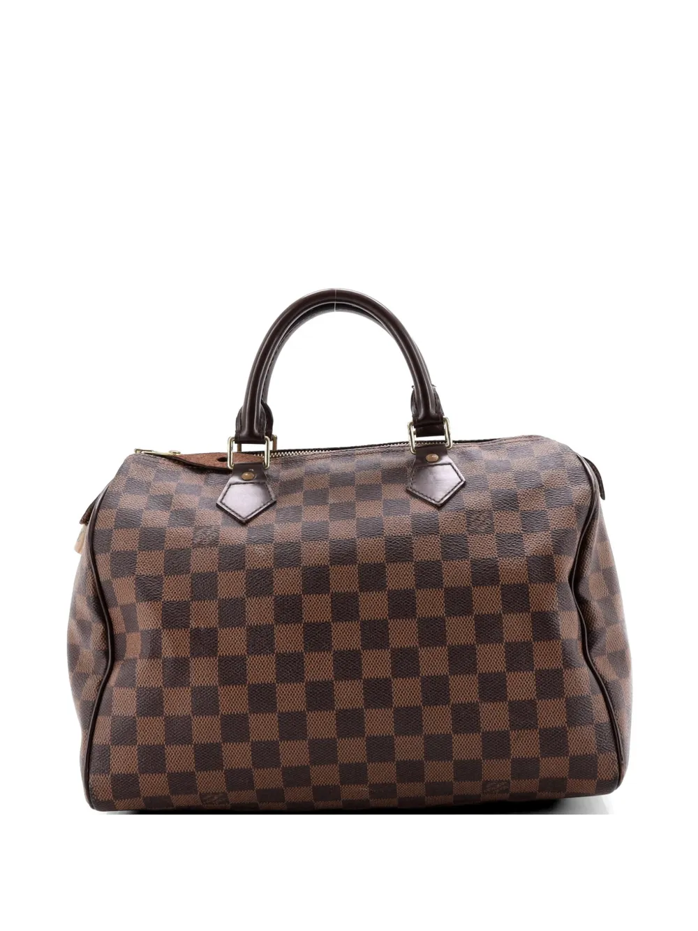 Louis Vuitton Pre-Owned Speedy Handbag Damier 30 satchel - Marrone