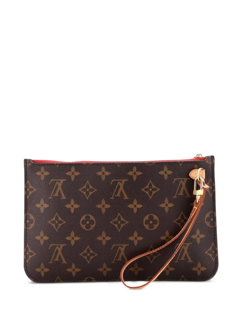 Louis Vuitton Pre-Owned Neverfull Pochette Monogram Canvas Large pouch - Marrone