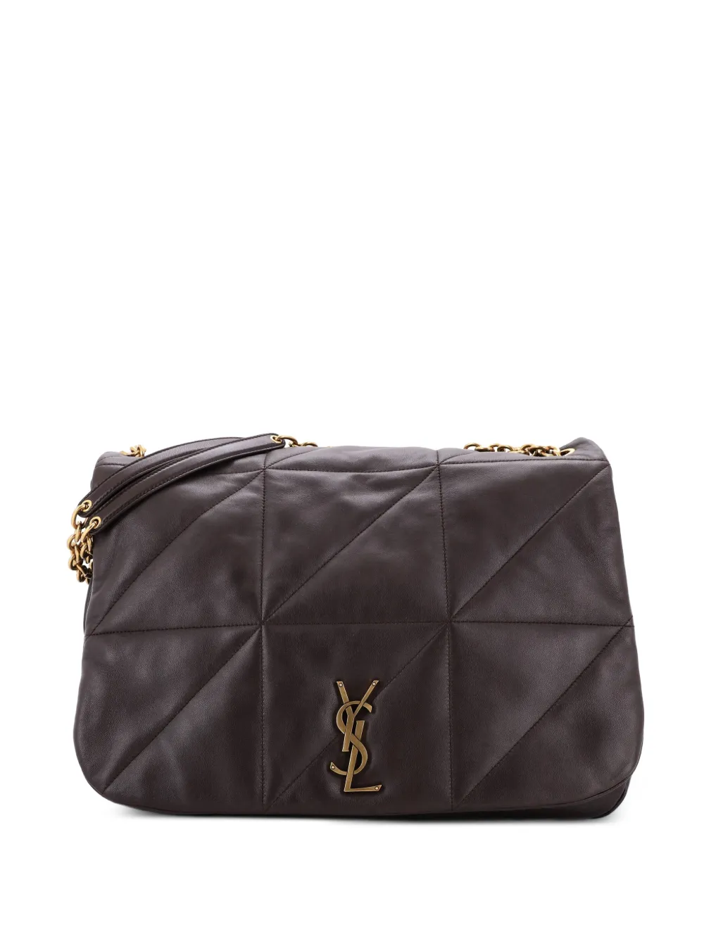 Saint Laurent Pre-Owned Jamie 4.3 Quilted Leather Large shoulder bag - Braun