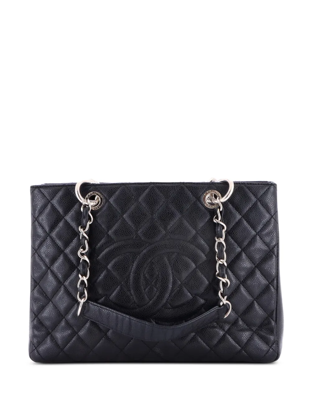 CHANEL Pre-Owned Grand Shopping Quilted Caviar tote bag - Schwarz