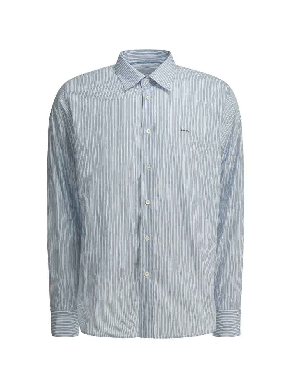 Prada striped cotton shirt - Blau