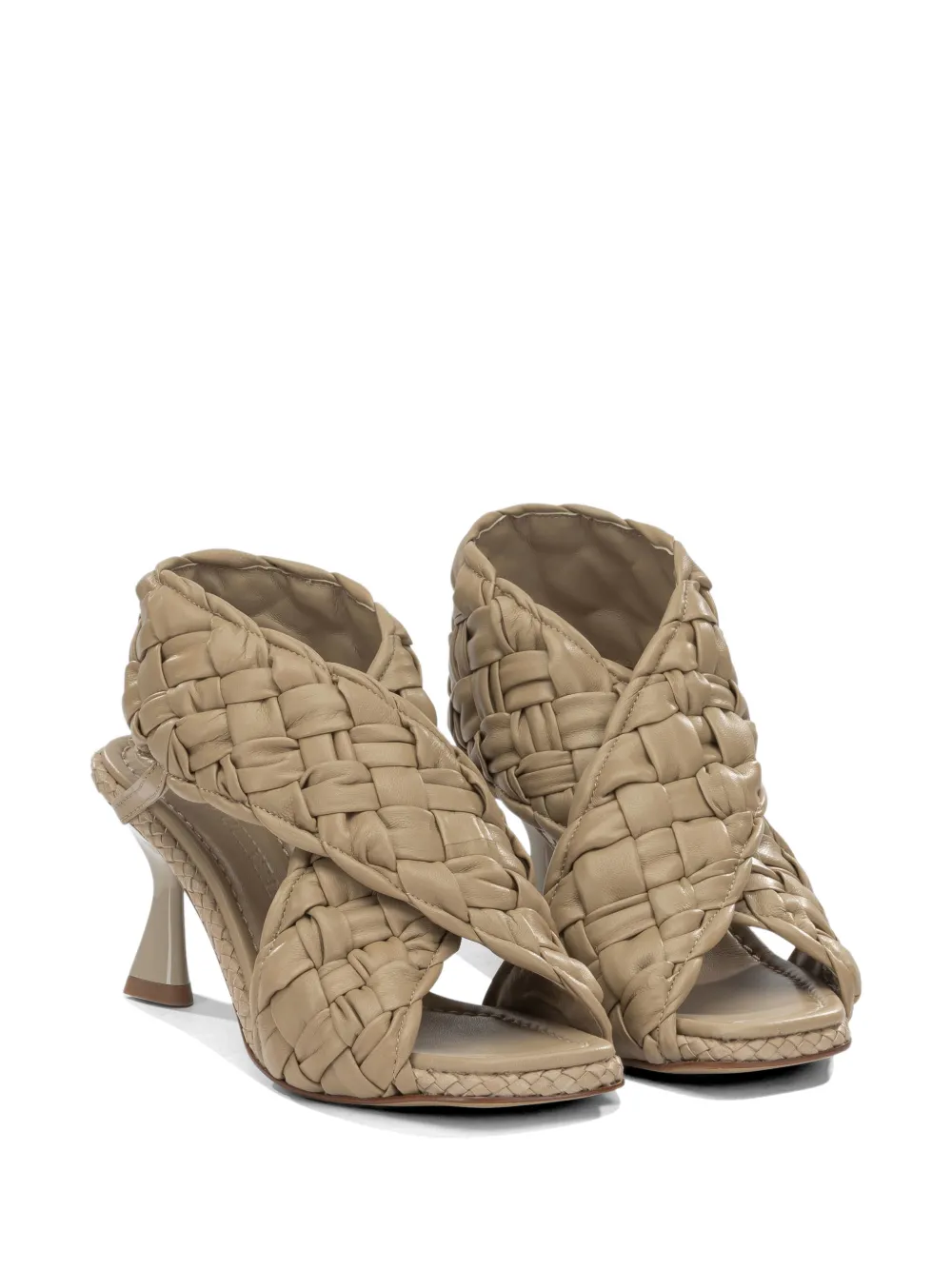 Toni Pons braided leather sandals Beige