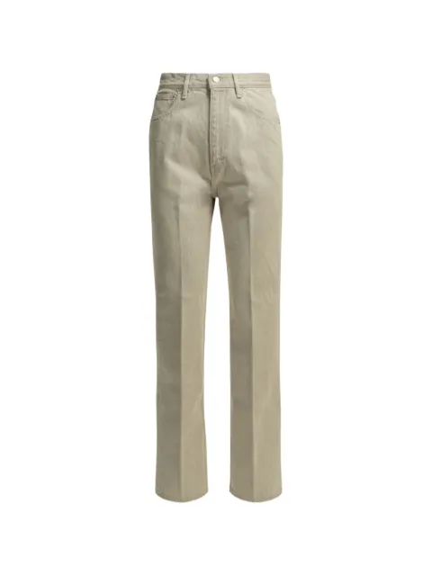 Auralee pressed-crease jeans
