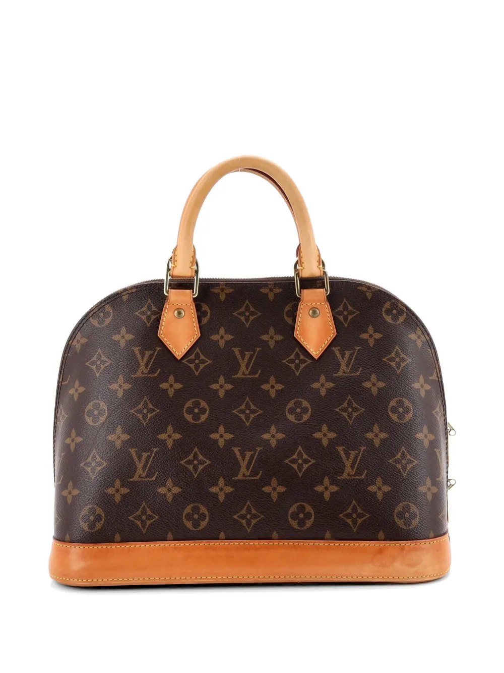 Louis Vuitton Pre-Owned Alma Handbag Monogram Canvas PM satchel - Brown