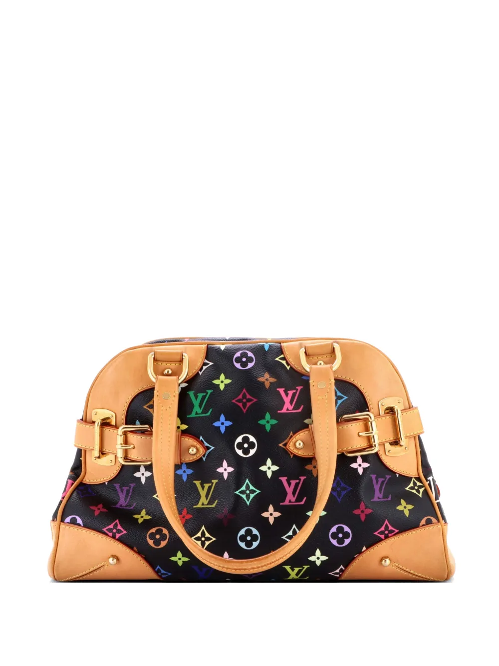 Louis Vuitton Pre-Owned Claudia Handbag Monogram Multicolor satchel - Nero