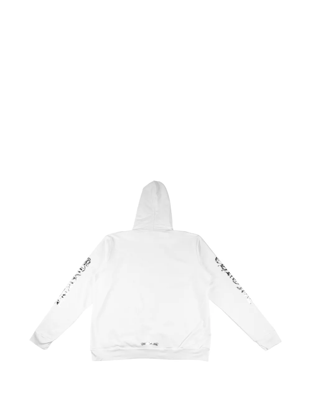 Chrome Hearts foil-print Hoodie | White | FARFETCH