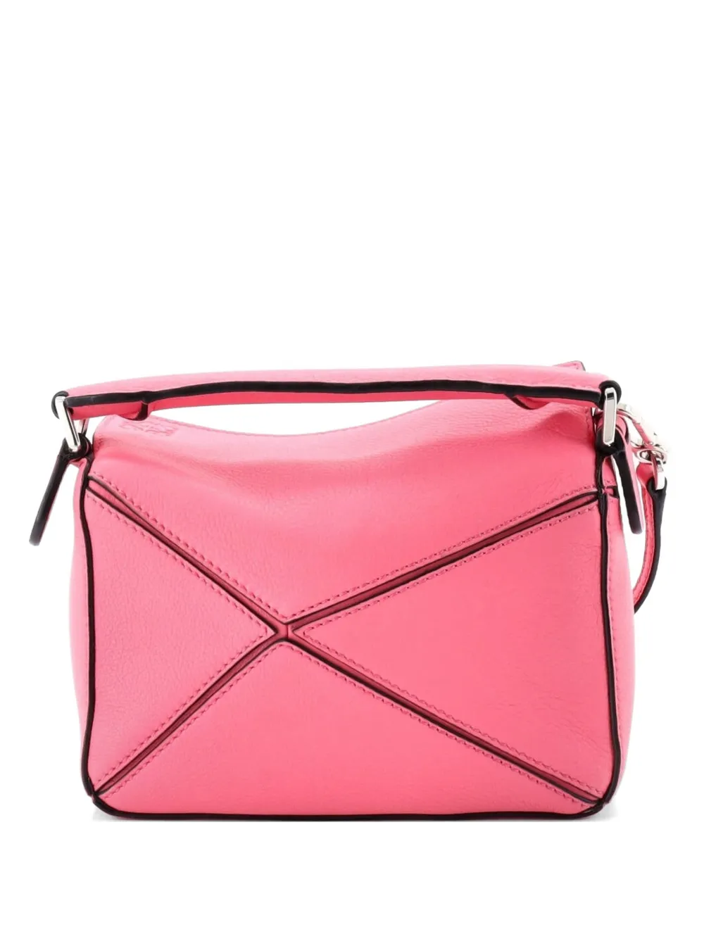 Loewe Pre-Owned Puzzle Bag Leather Mini crossbody bag - Rosa