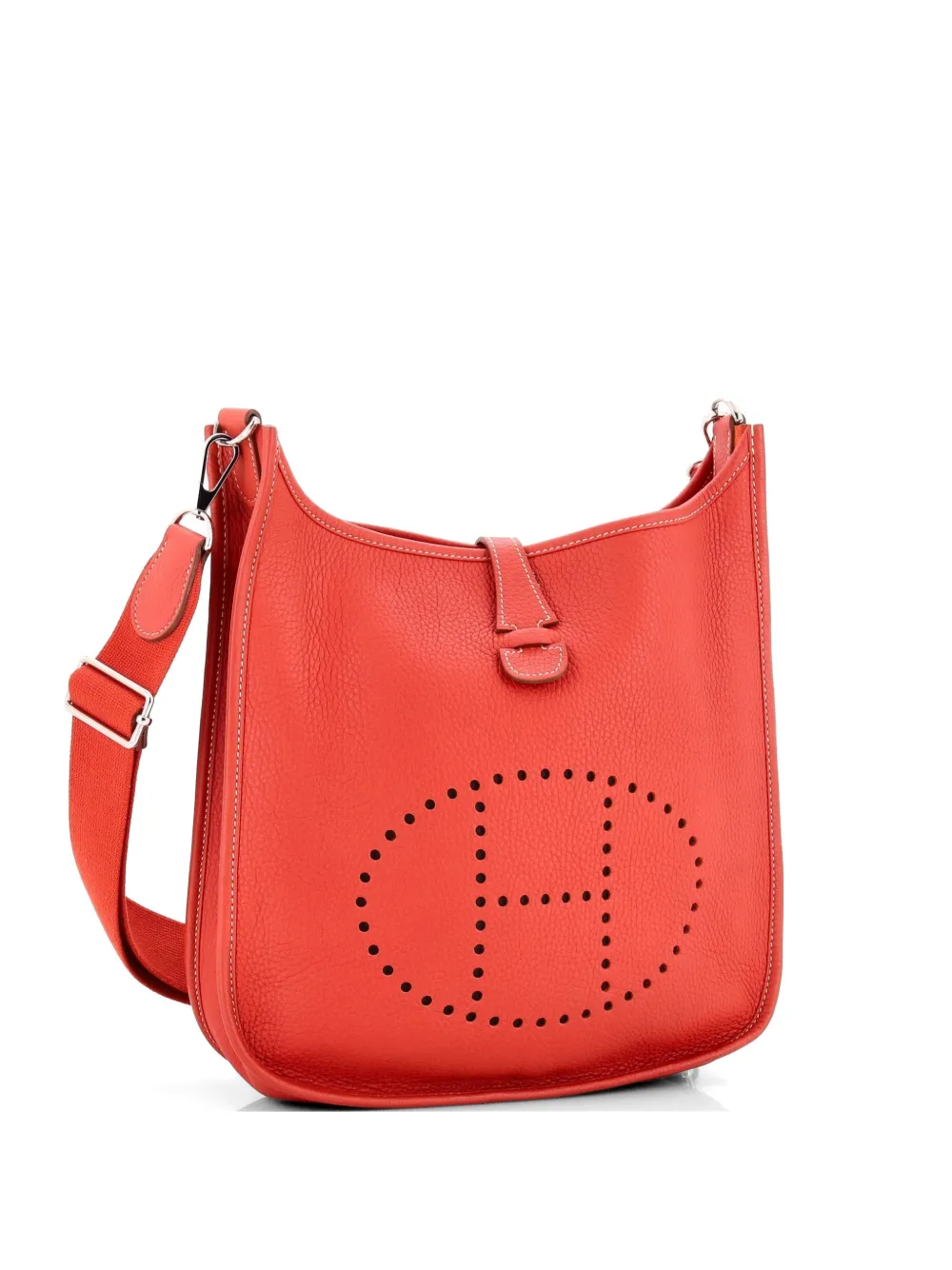Hermès Pre-Owned Evelyne Bag Gen III Clemence PM crossbody bag - Arancione