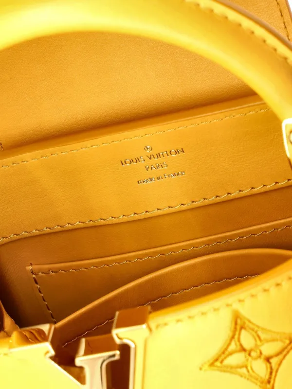 Louis Vuitton Pre-Owned Capucines Bag Monogram Cutout Broderie