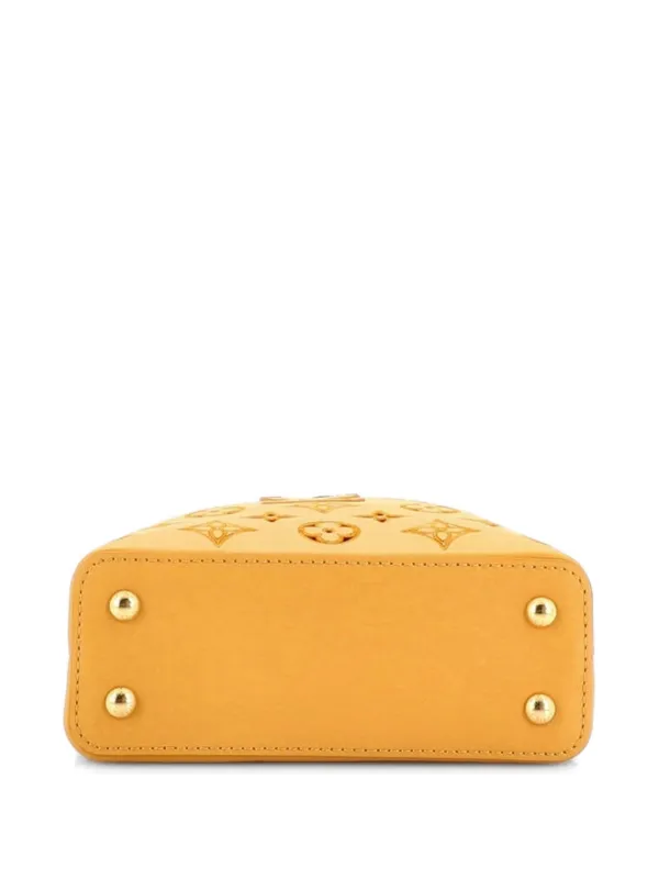 Louis Vuitton Pre-Owned Capucines Bag Monogram Cutout Broderie
