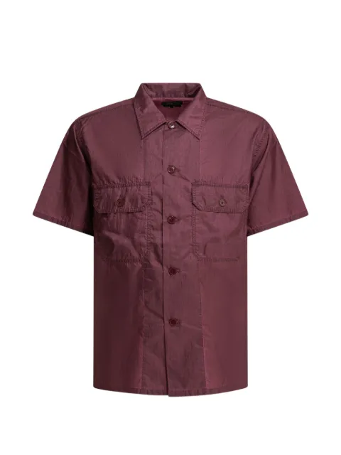 BEAMS PLUS short-sleeve chest-pockets shirt