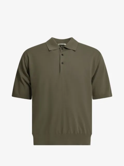Auralee short-sleeve polo shirt