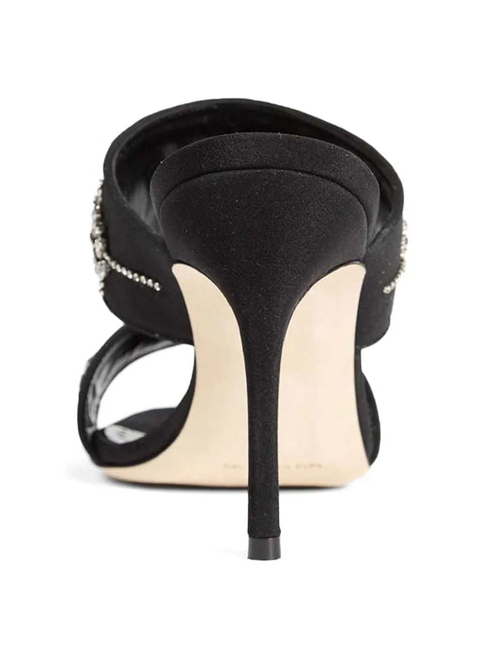 Manolo Blahnik Ralota crystal-embellished sandals Zwart