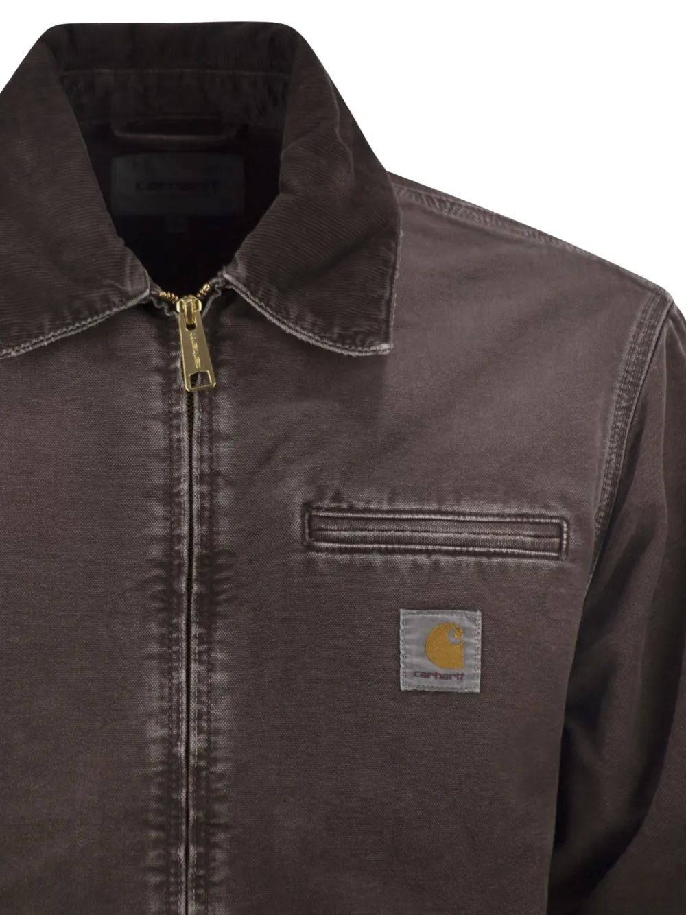Carhartt WIP Jack met rits Bruin
