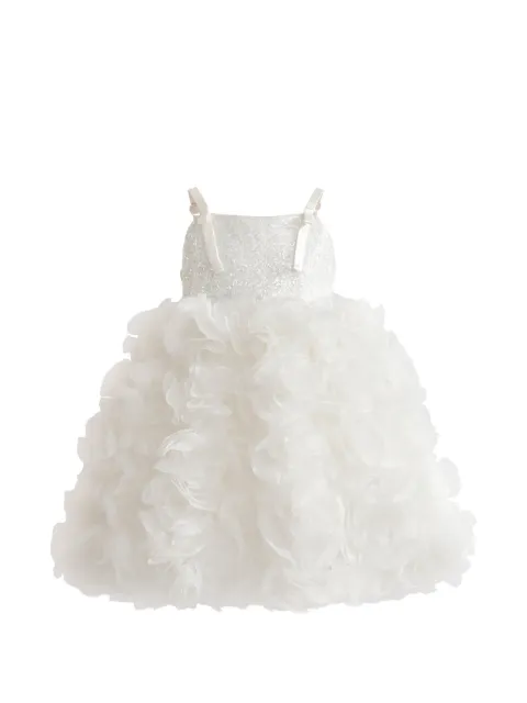 Tulleen Arabella glitter ruffled dress